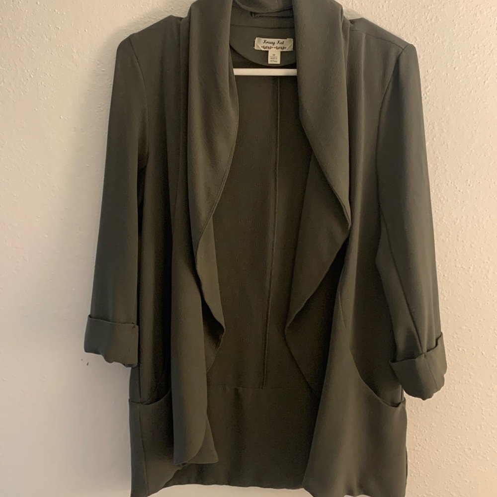 Olive Green Blazer (M)